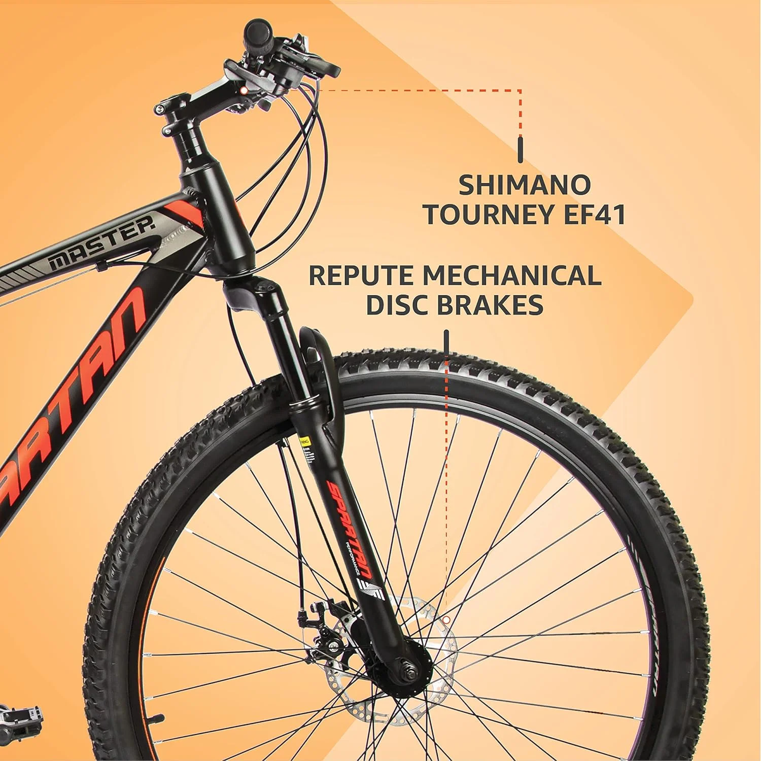 دوچرخه کوهستان مستر اسپارتان