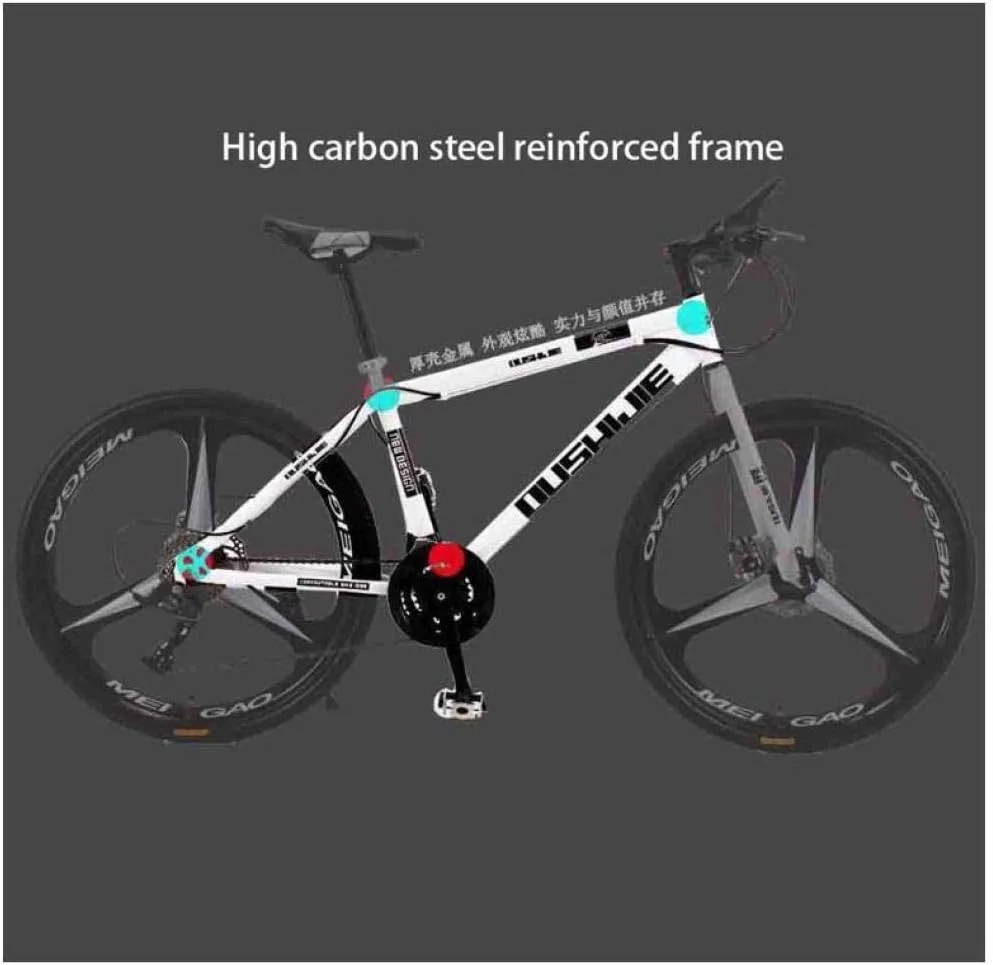 دوچرخه کوهستان مناسب برای همه، 21/24/27/30 دنده، ??فریم فولادی کربنی، چرخ های 26 اینچی 3 پره، ترمز دیسکی دوبل برای دانش آموز، سبز، 27 دوچرخه کوهستان مناسب برای همه، 21/24/27/30 دنده، ??فریم فولادی کربنی، چرخ های 26 اینچی 3 پره، ترمز دیسکی دوبل برای دانش آموز، سبز، 27