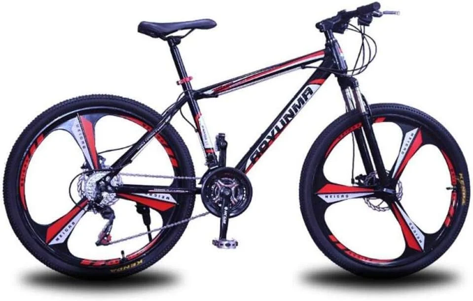 دوچرخه کوهستان کمک فنردار، دوچرخه فولادی کربنی 24 اینچی با چرخ های 3 پره، 21/24/27 دنده ترمز دیسکی دوبل مناسب رفت و آمد شهری دوچرخه کوهستان کمک فنردار، دوچرخه فولادی کربنی 24 اینچی با چرخ های 3 پره، 21/24/27 دنده ترمز دیسکی دوبل مناسب رفت و آمد شهری