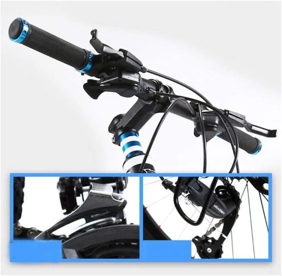 دوچرخه کوهستانی 26 اینچی آفرود ATV 24 سرعته، دوچرخه کوهستانی برفی با لاستیک بزرگ 4.0، نقره ای، نقره ای، A دوچرخه کوهستانی 26 اینچی آفرود ATV 24 سرعته، دوچرخه کوهستانی برفی با لاستیک بزرگ 4.0، نقره ای، نقره ای، A