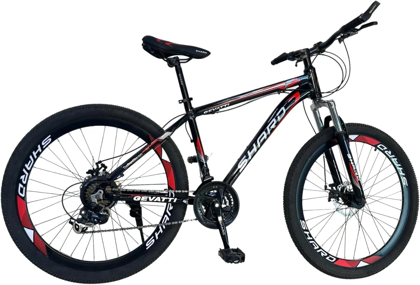 دوچرخه کوهستان، 26 اینچ، 24 دنده، فریم آلیاژ آلومینیوم، ترمز دیسکی