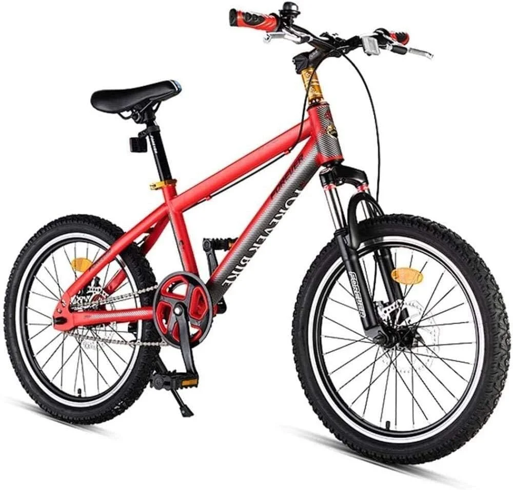 دوچرخه کوهستانی کودکان، دوچرخه فولادی کربنی سخت با ترمز دیسکی دوگانه ضد لغزش، مناسب برای مسیرهای کوهستانی، دوچرخه شهری مناسب برای جاده و مسیرهای خاکی دوچرخه کوهستانی کودکان، دوچرخه فولادی کربنی سخت با ترمز دیسکی دوگانه ضد لغزش، مناسب برای مسیرهای کوهستانی، دوچرخه شهری مناسب برای جاده و مسیرهای خاکی