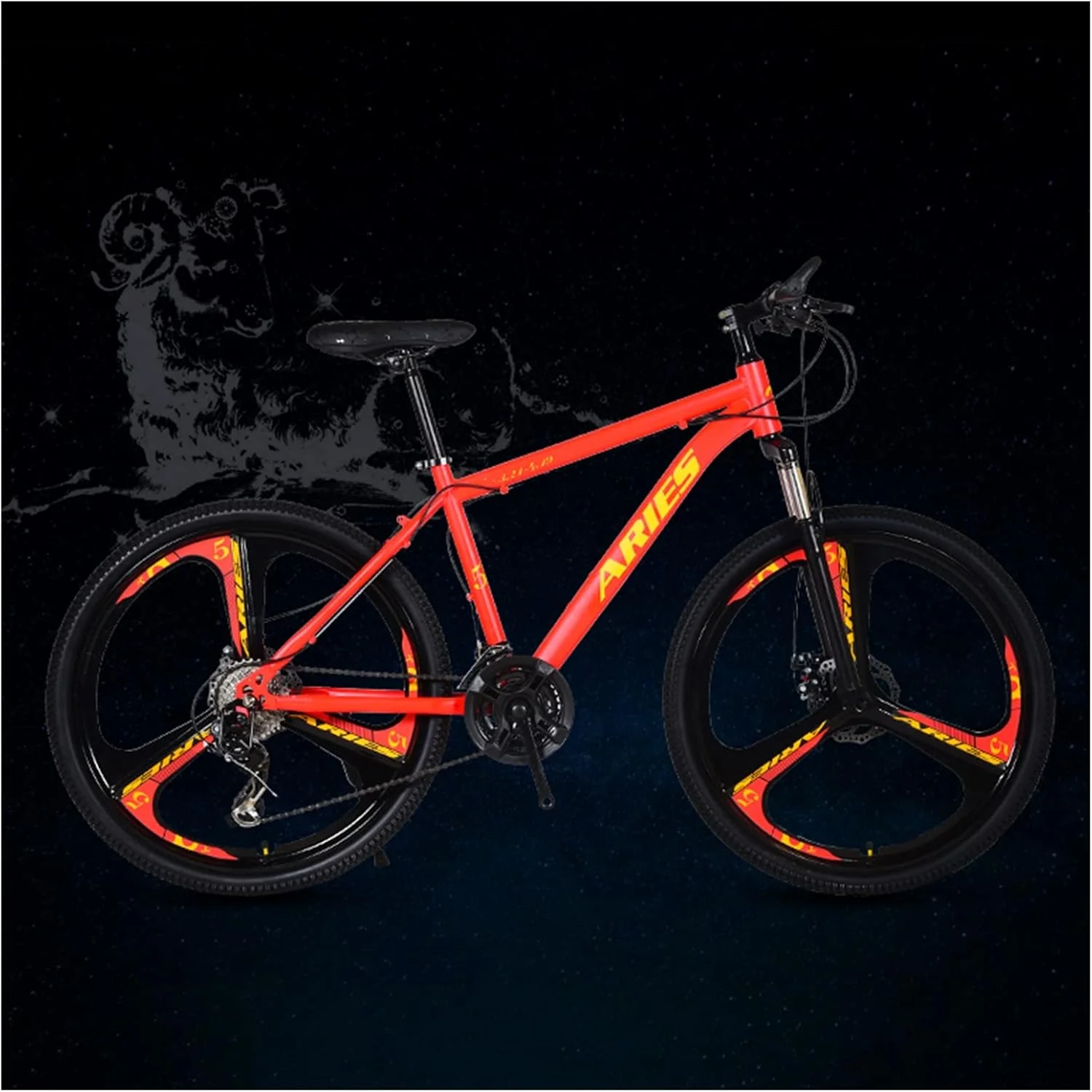 دوچرخه کوهستان 26 اینچی 21 سرعته برای مردان، زنان و بزرگسالان، دارای ترمزهای دیسکی و فریم فولادی کربنی با استحکام بالا، دوچرخه کوهستانی دم سخت دوچرخه کوهستان 26 اینچی 21 سرعته برای مردان، زنان و بزرگسالان، دارای ترمزهای دیسکی و فریم فولادی کربنی با استحکام بالا، دوچرخه کوهستانی دم سخت