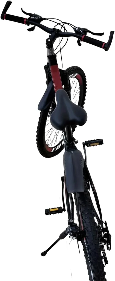 دوچرخه کوهستان 26 اینچی | 21 دنده | دوچرخه ورزشی مناسب تناسب اندام با ترمزهای دیسکی دوگانه و سیستم تعلیق جلو | فریم فولادی بادوام برای بزرگسالان