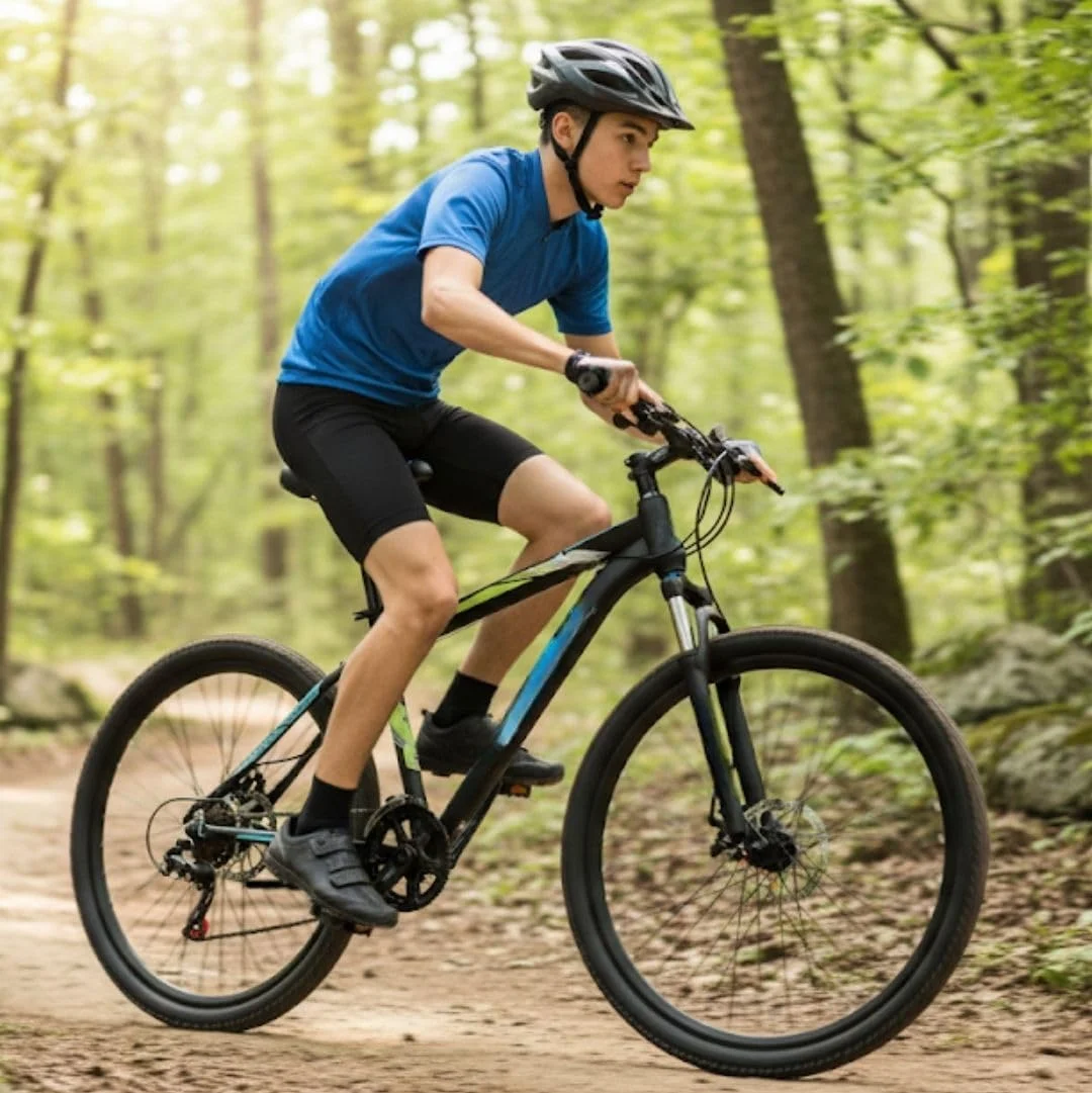 دوچرخه کوهستان 26 اینچ - دوچرخه تریل آفرود بزرگسال унисекс | طراحی کلاسیک | فریم مستحکم | تعویض دنده روان | لاستیک های مناسب تمام سطوح | ترمز دیسکی دوگانه