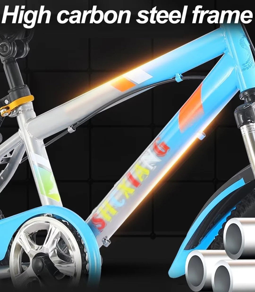 دوچرخه، دوچرخه کوهستانی با دوشاخ جلو کمک فنردار، ترمزهای دیسکی دوبل، دوچرخه شهری، زین قابل تنظیم، دوچرخه های کروز، چرخ پره ای با لاستیک بادی، چرخ با گلگیر، فرمان مستقیم