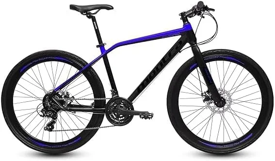 دوچرخه بزرگسال Montra Chord 7X3 – دوچرخه کوهستانی بادوام و سبک وزن 27.5 اینچی با 21 دنده، ترمزهای دیسکی مطمئن و طراحی شیک و مدرن – عالی برای سواری در شهر و دوچرخه سواری روزمره.