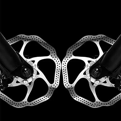 دوچرخه کوهستانی تاشو با سیستم جذب دوگانه ضربه در جلو و عقب و دارای چرخ شش تیغه