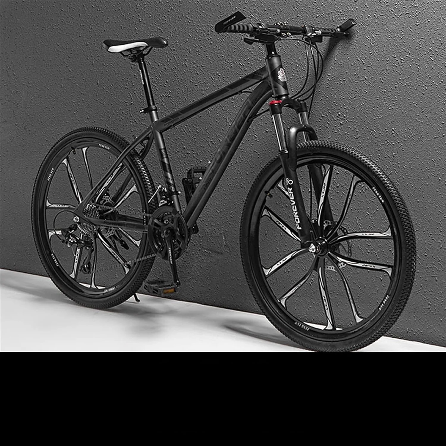 دوچرخه کوهستانی مشکی آفرود با سیستم جذب شوک