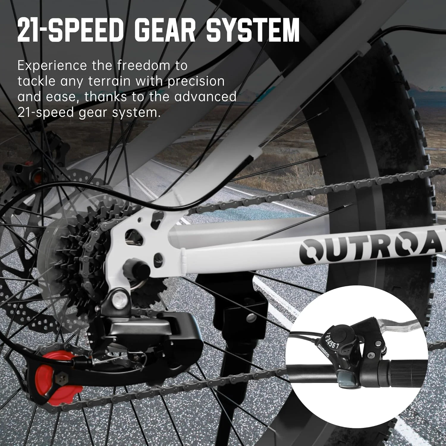 دوچرخه کوهستانی 26 اینچی با 7/21 دنده، دوچرخه سواری سبک وزن، ترمز دیسکی/V دوگانه، دوچرخه با فریم فلزی برای مردان و زنان، دوچرخه مسابقه بزرگسالان، دوچرخه جاده (آبی/خاکستری/مشکی)