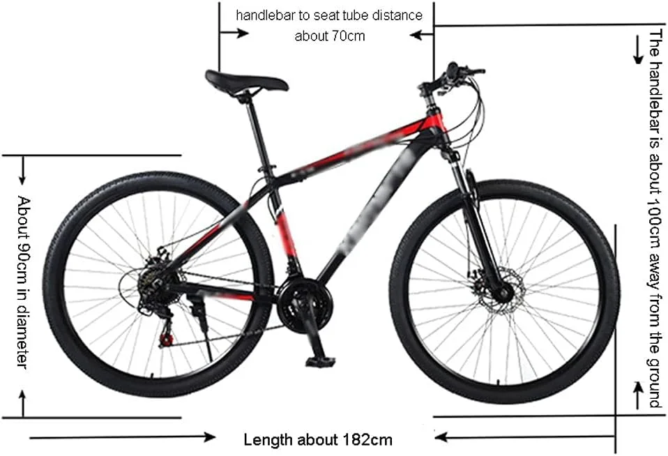 دوچرخه کوهستان 29 اینچی، بدنه آلیاژ آلومینیوم فوق سبک، ترمز دیسکی دوبل، مناسب ورزش های فضای باز دوچرخه کوهستان 29 اینچی، بدنه آلیاژ آلومینیوم فوق سبک، ترمز دیسکی دوبل، مناسب ورزش های فضای باز