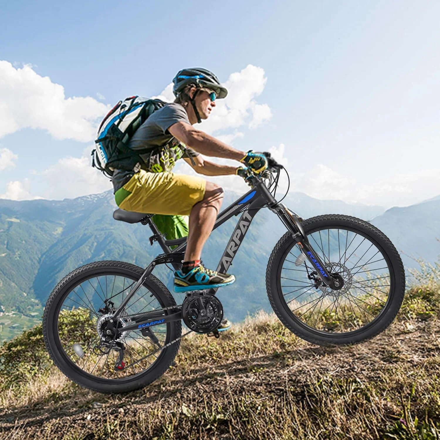 دوچرخه کوهستان 24/26/27.5 اینچی، دوچرخه های کوهستانی دومنظوره با سیستم تعلیق کامل و 21 دنده، دوچرخه رفت و آمد با فریم فولادی کربنی و ترمزهای دیسکی دوبل مناسب بانوان و آقایان دوچرخه کوهستان 24/26/27.5 اینچی، دوچرخه های کوهستانی دومنظوره با سیستم تعلیق کامل و 21 دنده، دوچرخه رفت و آمد با فریم فولادی کربنی و ترمزهای دیسکی دوبل مناسب بانوان و آقایان