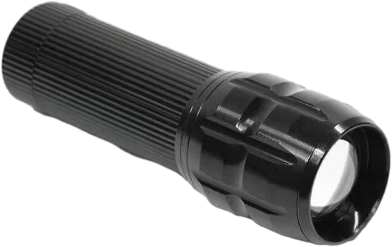 چراغ قوه کوچک زوم دار جلو دوچرخه کوهستان - مشکی