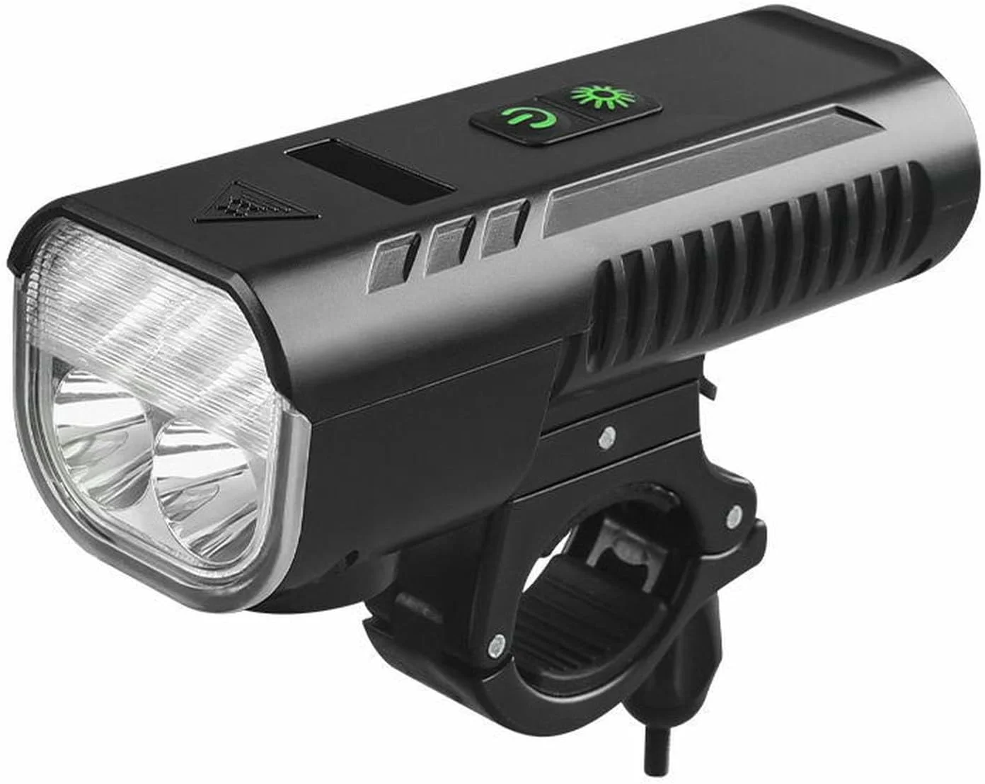 چراغ قوه دوچرخه سواری کوهستان مناسب فضای باز و شب - 336 مشکی (4000mAh)