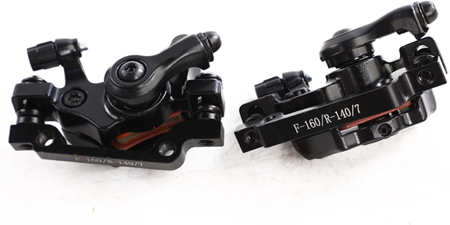 دو عدد ترمز دیسکی دوچرخه، ترمز دیسکی دوچرخه کوهستان، لوازم جانبی ترمز دیسکی سرعت متغیر - عقب 160-180 - مشکی دو عدد ترمز دیسکی دوچرخه، ترمز دیسکی دوچرخه کوهستان، لوازم جانبی ترمز دیسکی سرعت متغیر - عقب 160-180 - مشکی