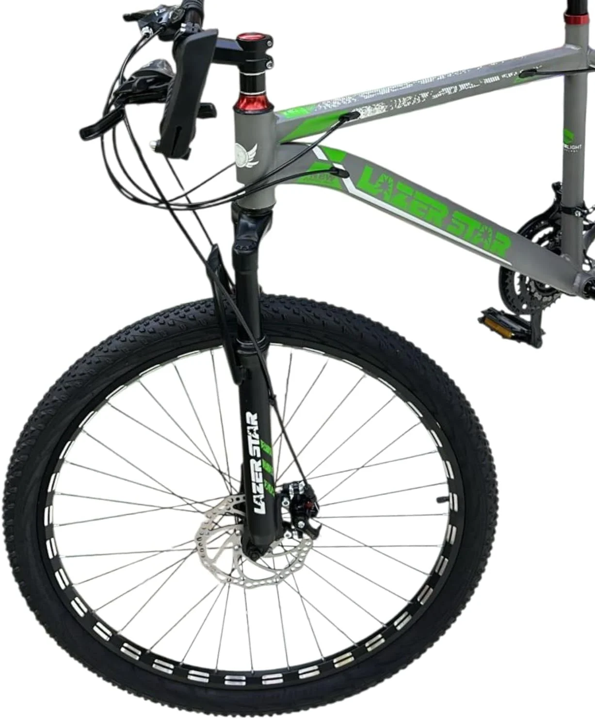 دوچرخه کوهستان فری استایل 26 و 20 اینچی - دوچرخه 18 سرعته با ترمزهای دیسکی دوبل، دسته دنده انگشتی و فریم فولادی شیک برای آقایان و بانوان - موجود در رنگ های خاکستری، مشکی و آبی