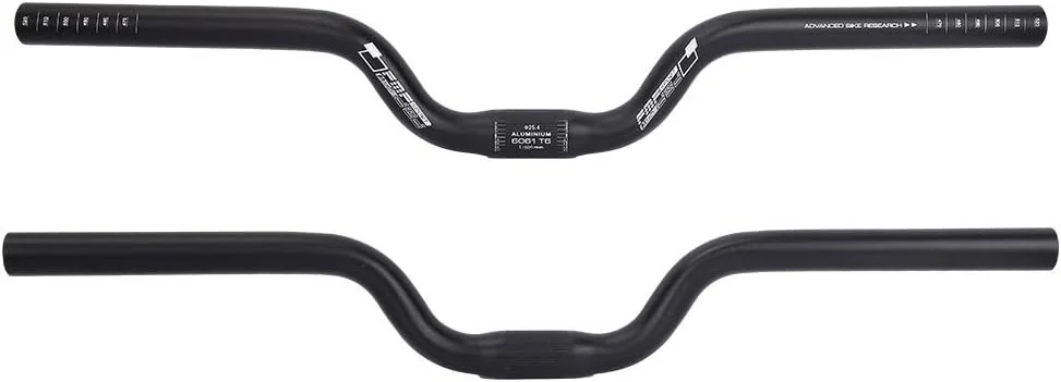 فرمان بلند آلیاژ آلومینیوم با استحکام بالا، مناسب برای بست 25.4 میلی‌متری، مخصوص دوچرخه‌سواران مشکی‌پوش