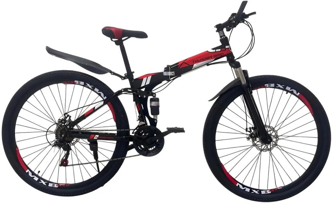 دوچرخه کوهستانی تاشو 29 اینچی با 21 دنده و ترمز دیسکی