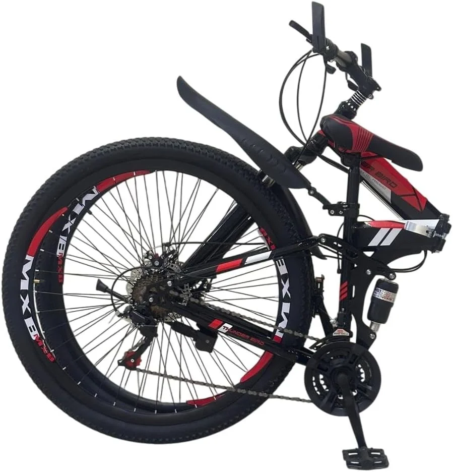 دوچرخه کوهستانی تاشو 29 اینچی با 21 دنده و ترمز دیسکی