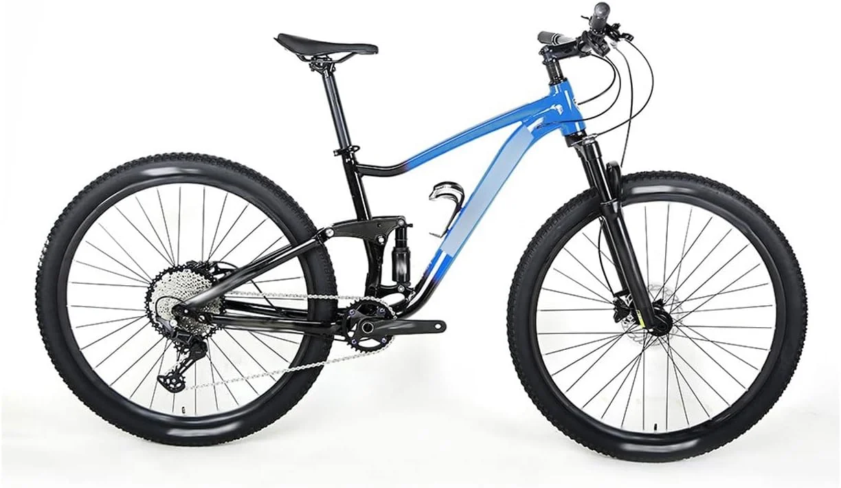 دوچرخه کوهستان با سیستم تعلیق کامل، بدنه آلومینیومی