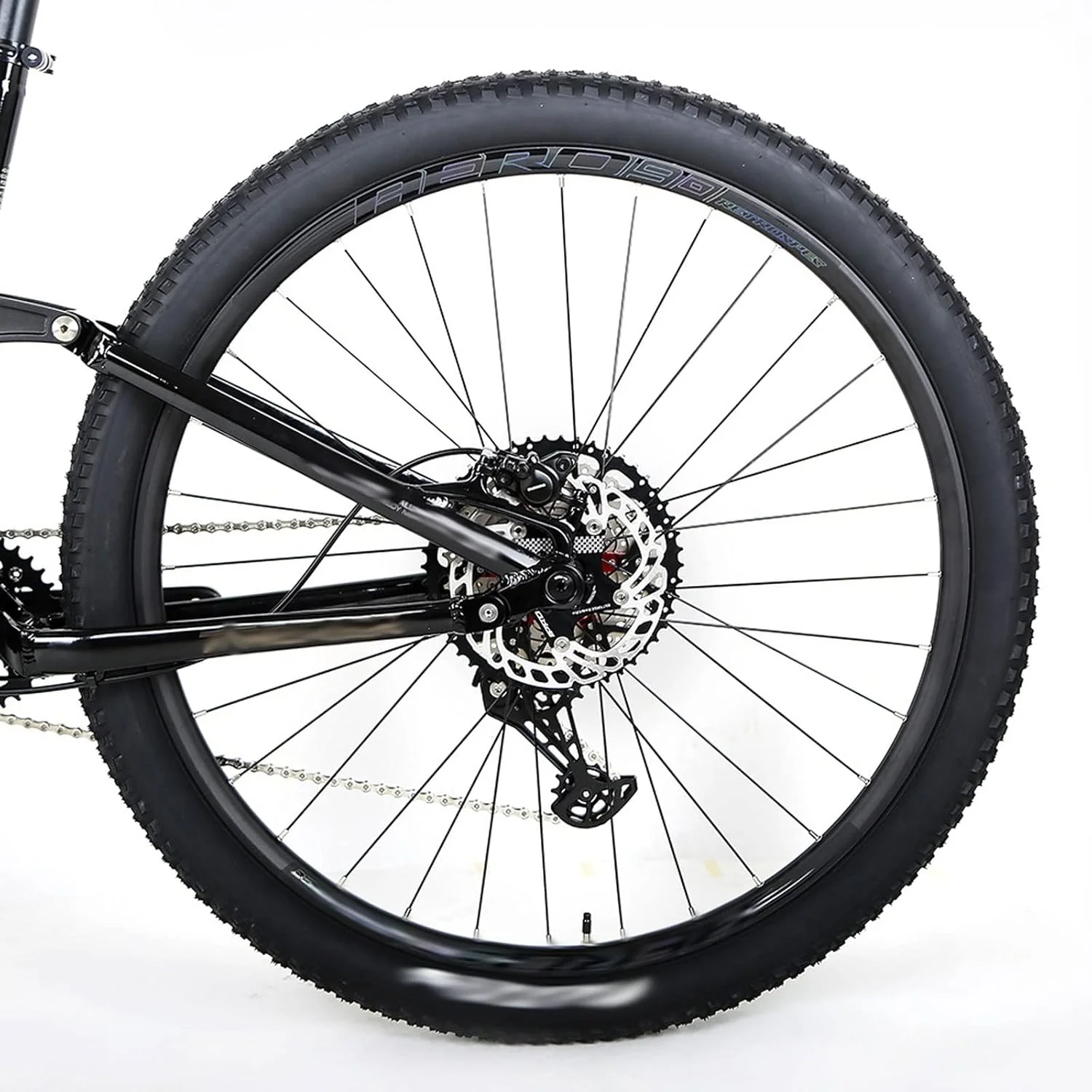 دوچرخه کوهستان با سیستم تعلیق کامل، بدنه آلومینیومی