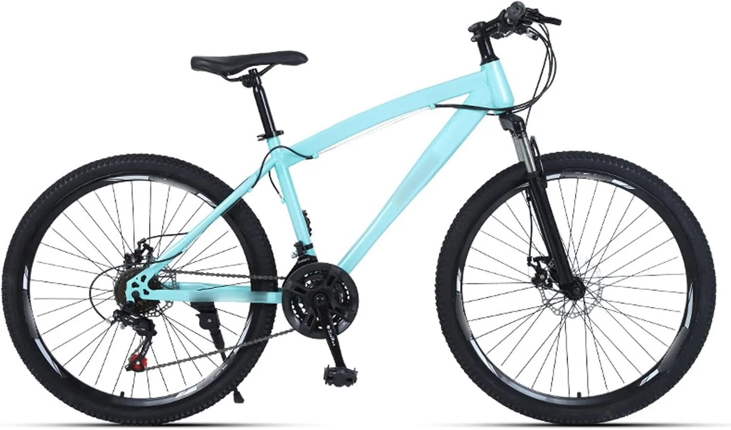 دوچرخه کوهستان بزرگسال MTB دوچرخه مردانه با سیستم تعلیق دوبل و ترمز دیسکی