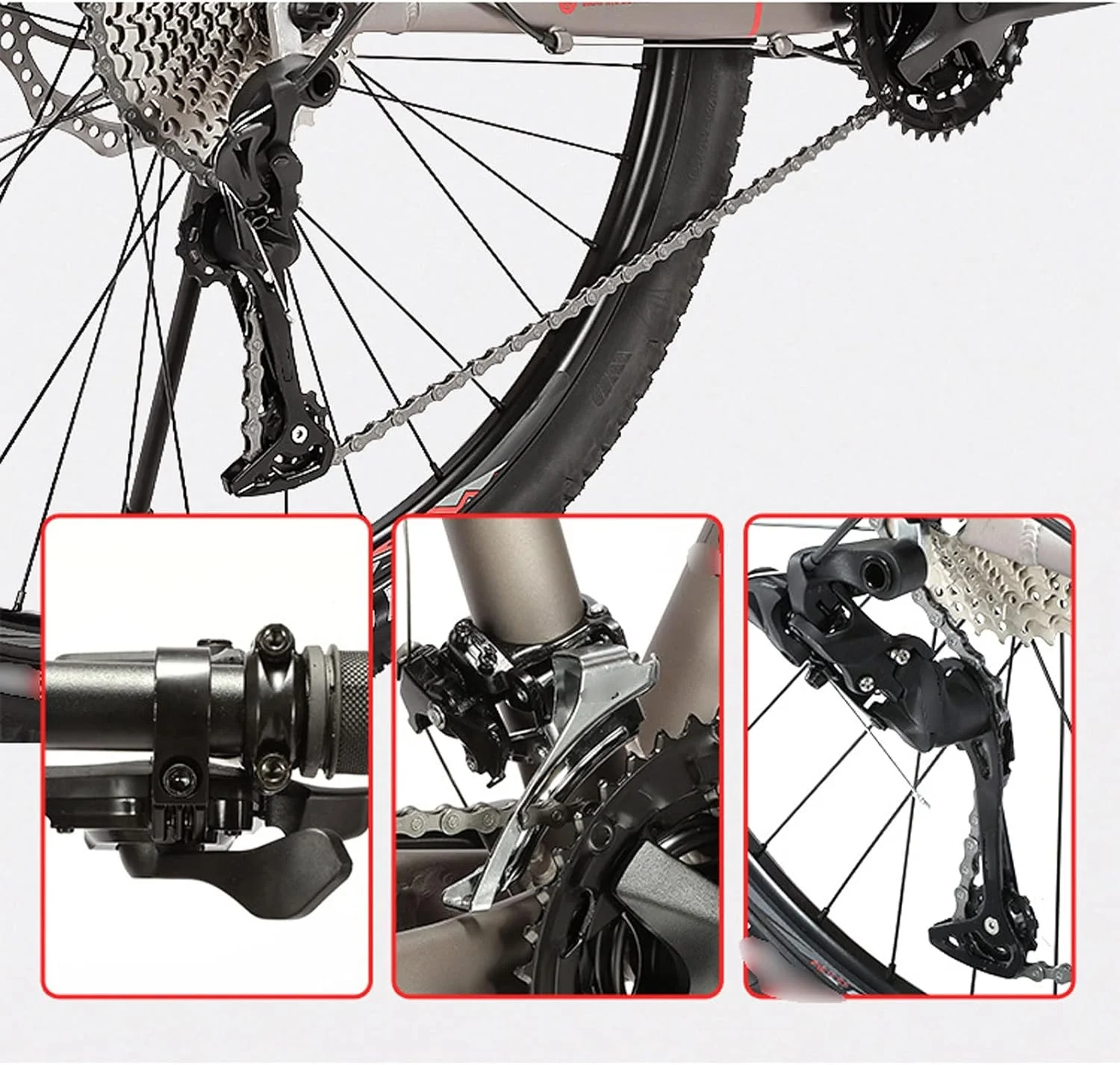 دوچرخه کوهستانی با ترمز دیسکی هیدرولیک