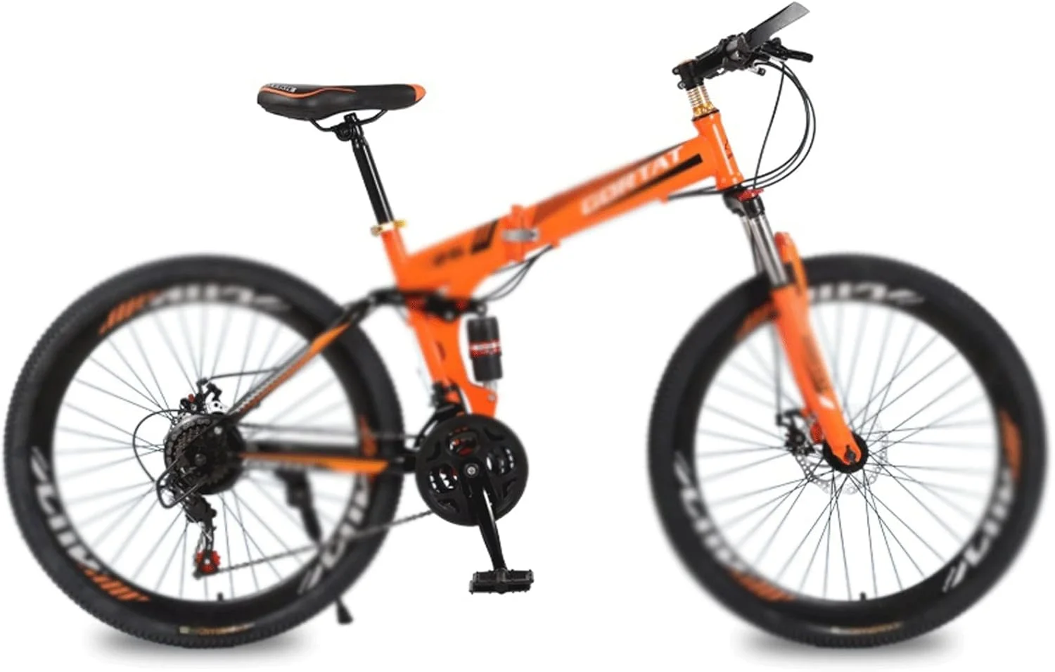 دوچرخه تاشو، دوچرخه کوهستان سایز 26 اینچ، دوچرخه جاده، 21 دنده، سیستم تعلیق، ترمز دیسکی دوبل