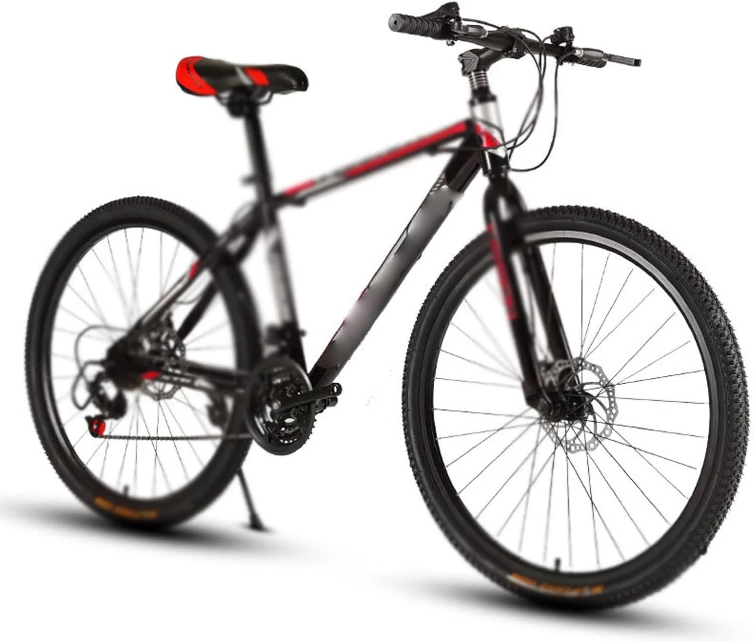 دوچرخه کوهستانی 24 اینچی 21 سرعته بزرگسالان، مسابقه دوچرخه سواری متغیر سرعت با یک چرخ