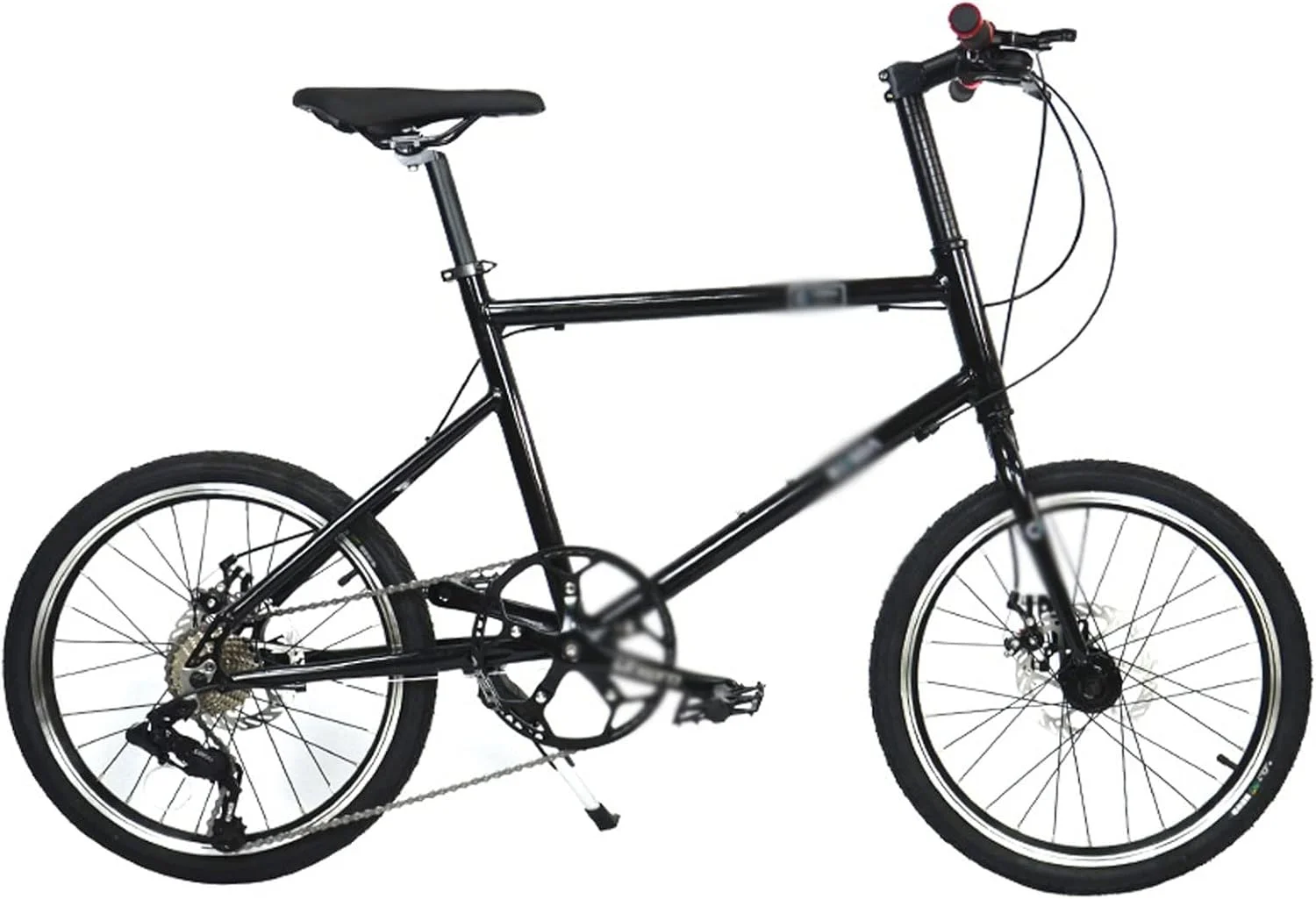 دوچرخه کورسی چرخ کوچک آلیاژ آلومینیوم 8 سرعته، ترمز دیسکی دوگانه، دوچرخه شهری مینی