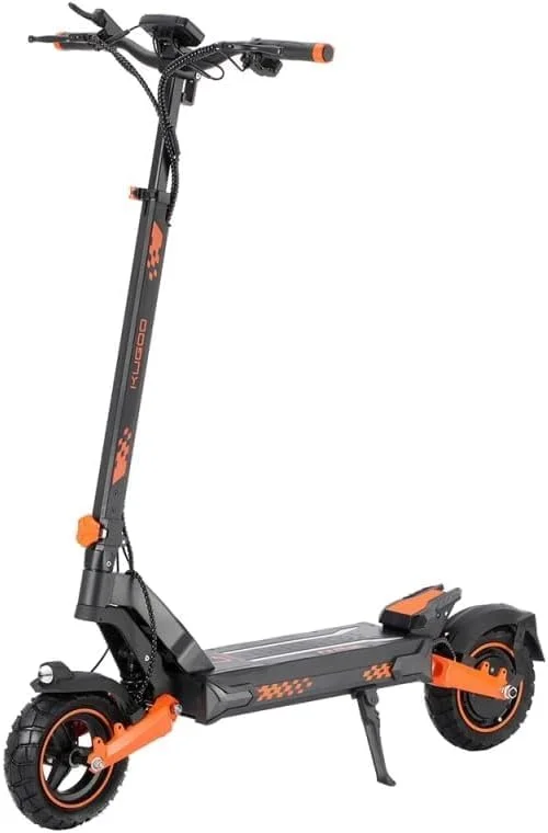 اسکوتر برقی کوگو F3-PLUS، مناسب بزرگسالان، باتری 48 ولت 20.8 آمپر ساعت، حداکثر مسافت قابل پیمایش 60 کیلومتر، حداکثر سرعت 50 کیلومتر در ساعت، رنگ نارنجی