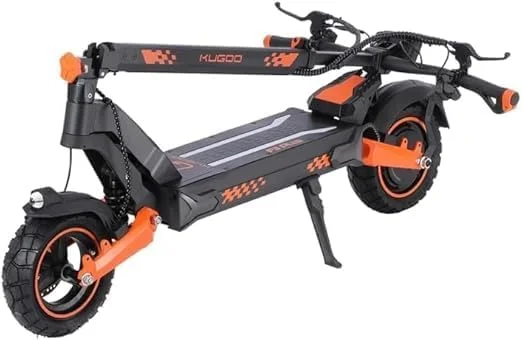 اسکوتر برقی کوگو F3-PLUS، مناسب بزرگسالان، باتری 48 ولت 20.8 آمپر ساعت، حداکثر مسافت قابل پیمایش 60 کیلومتر، حداکثر سرعت 50 کیلومتر در ساعت، رنگ نارنجی