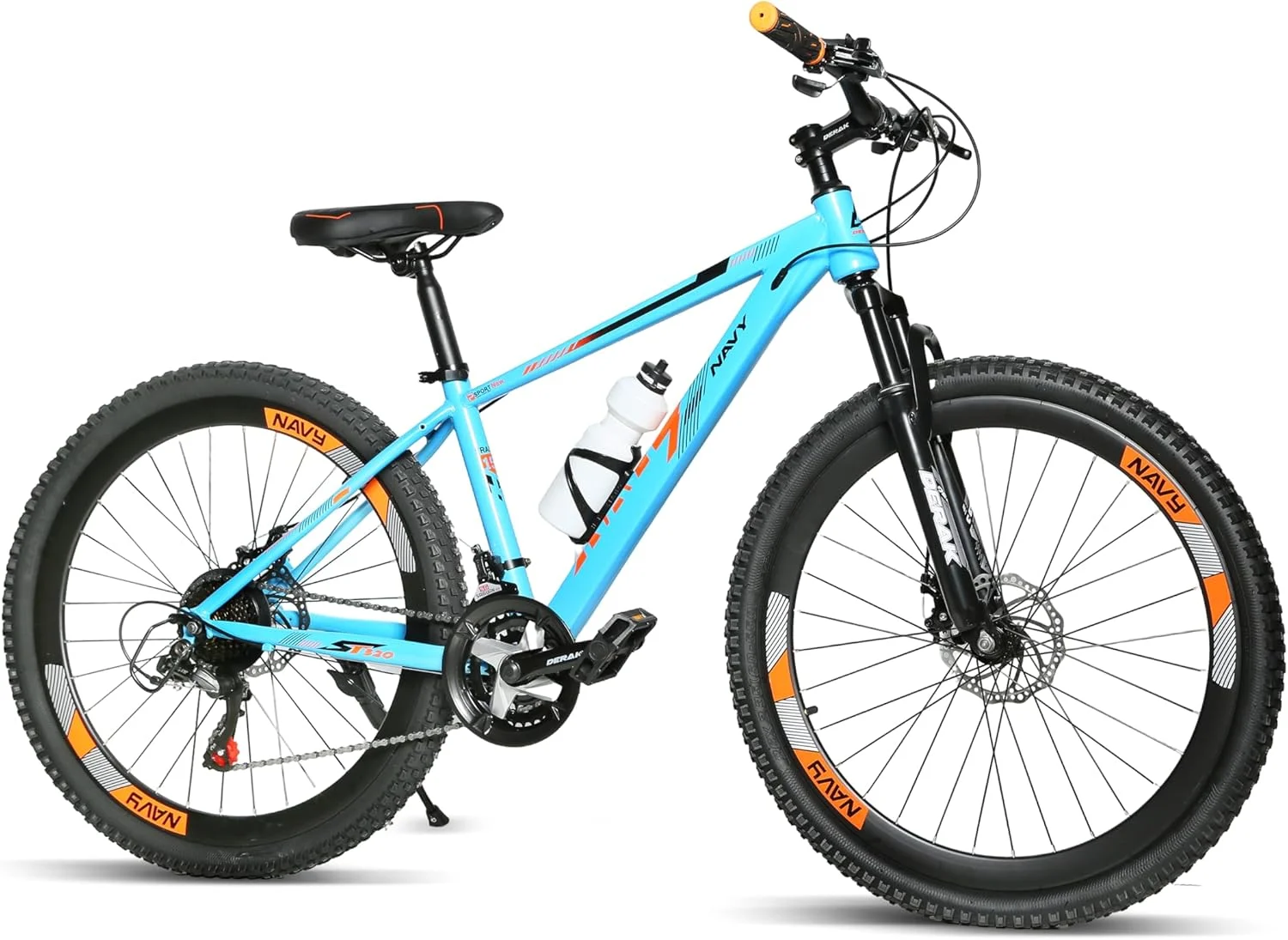 دوچرخه کوهستانی 26 اینچی دراک، مناسب جوانان و بزرگسالان، 7-21 دنده دوچرخه کوهستانی 26 اینچی دراک، مناسب جوانان و بزرگسالان، 7-21 دنده