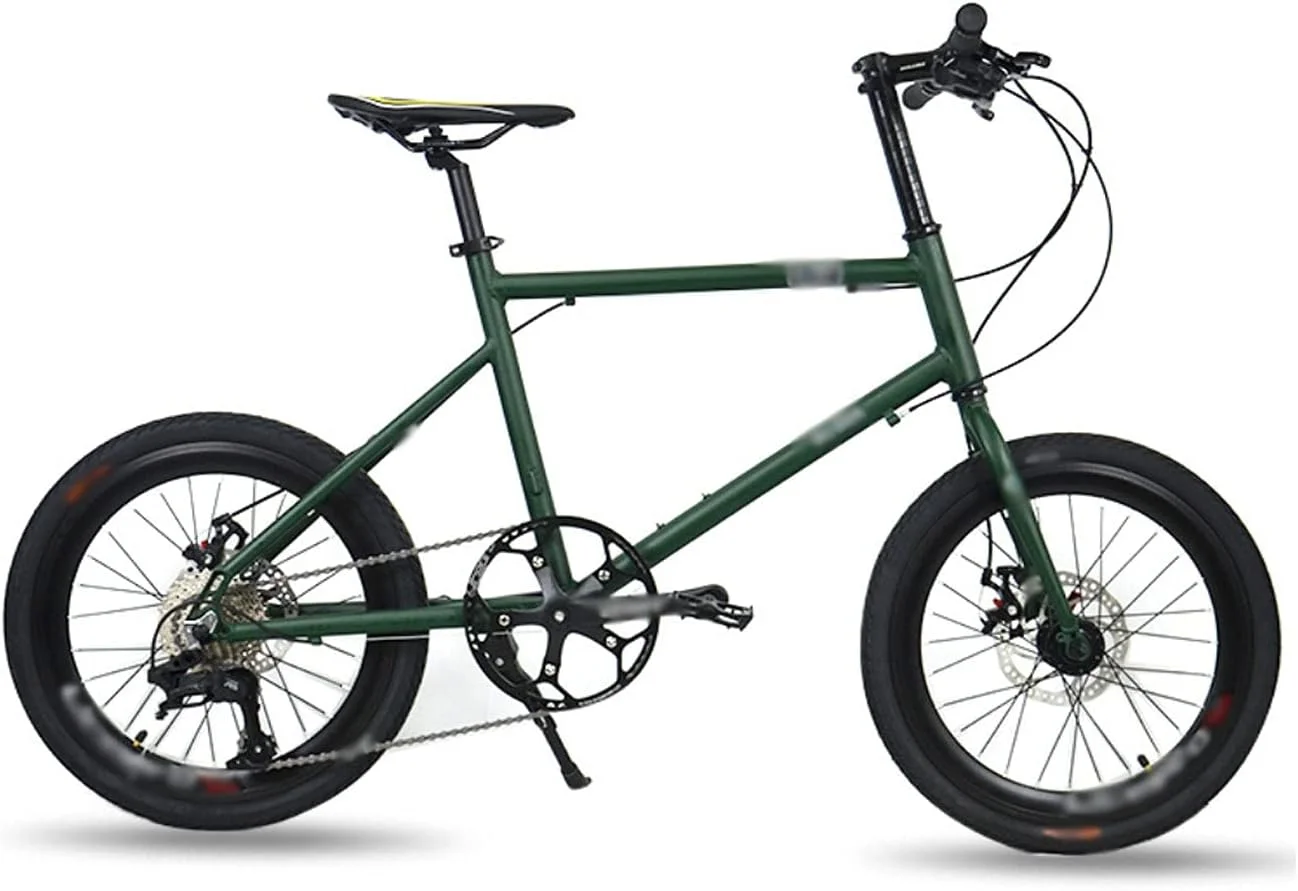 دوچرخه کروزر SFALCI، دوچرخه با چرخ 20 اینچی، 9 سرعته، فولاد کربن بالا، ترمز دیسکی هیدرولیک، فریم آیرودینامیک مسابقه ای (Hortel)