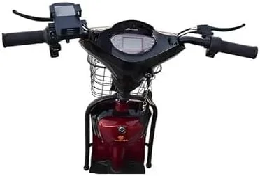 دوچرخه باری - لاستیک ۱۶ اینچی | باتری ۴۸ ولت ۱۲ آمپر و موتور ۳۵۰ وات | ۳ دنده و نمایشگر LED | ۴ کمک فنر | حداکثر سرعت ۴۵ کیلومتر در ساعت | فریم آلومینیومی سبک