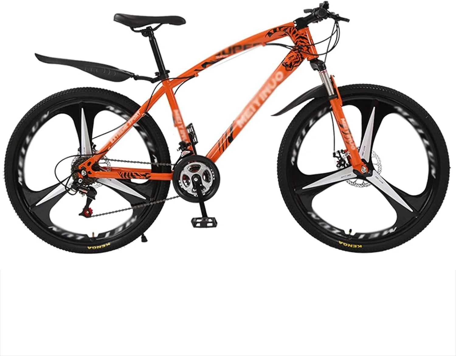 دوچرخه کوهستانی بچه گانه 21 دنده با فریم فولادی آلومینیومی و کمک فنر، مناسب جوانان و بزرگسالان (رنگ: Style5، سایز: 26 اینچ 21 دنده) دوچرخه کوهستانی بچه گانه 21 دنده با فریم فولادی آلومینیومی و کمک فنر، مناسب جوانان و بزرگسالان (رنگ: Style5، سایز: 26 اینچ 21 دنده)