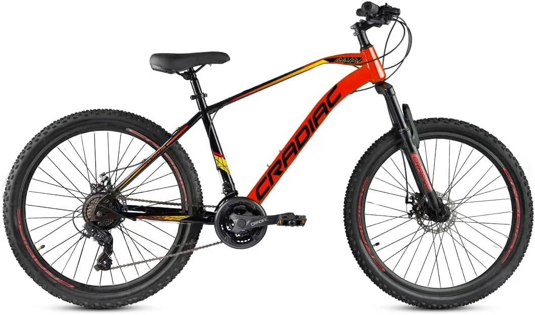 دوچرخه کوهستانی کرادیاک XC 90 با 21 دنده | سایز 27.5 | ترمز دیسکی دوبل | دارای کمک فنر جلو دوچرخه کوهستانی کرادیاک XC 90 با 21 دنده | سایز 27.5 | ترمز دیسکی دوبل | دارای کمک فنر جلو