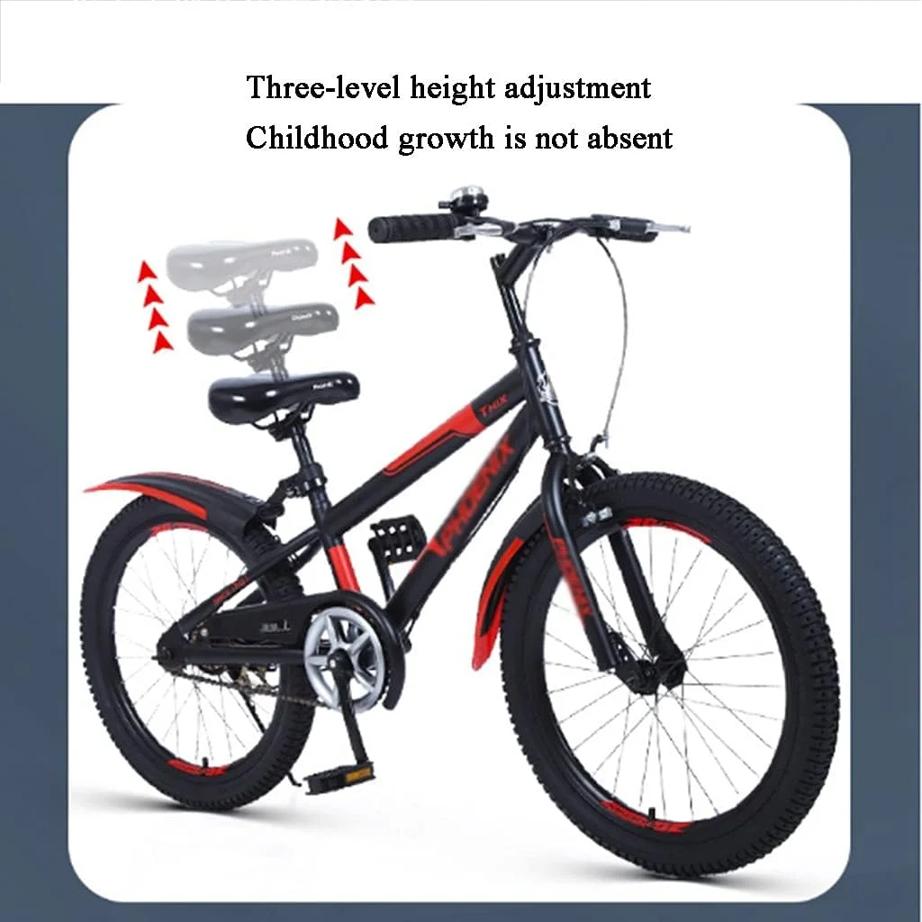 دوچرخه کودکانه سایز 20 اینچ، دوچرخه کوهستانی با فریم فولادی کربنی مقاوم، ترمز دیسکی مناسب آقایان و بانوان (رنگ: Style1)