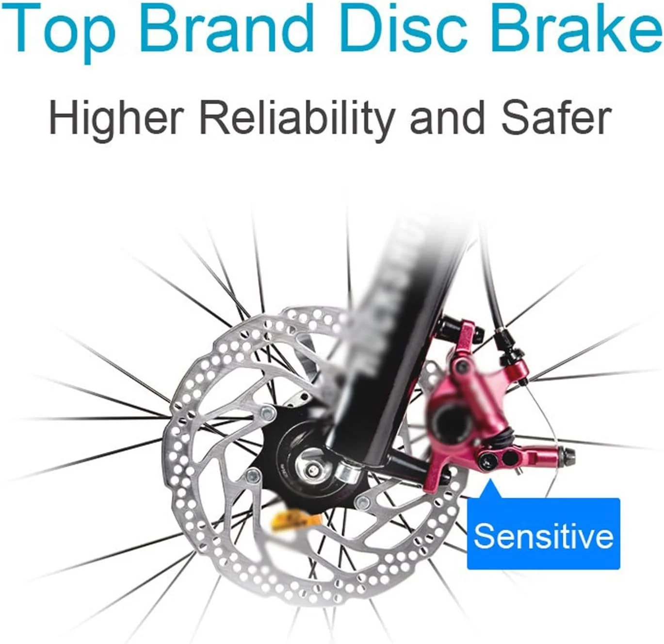 دوچرخه کوهستانی تفریحی بدون زنجیر، دوچرخه ورزشی، دوچرخه با محور محرک، فریم آلیاژ آلومینیوم MTB، 26x17.5 اینچ