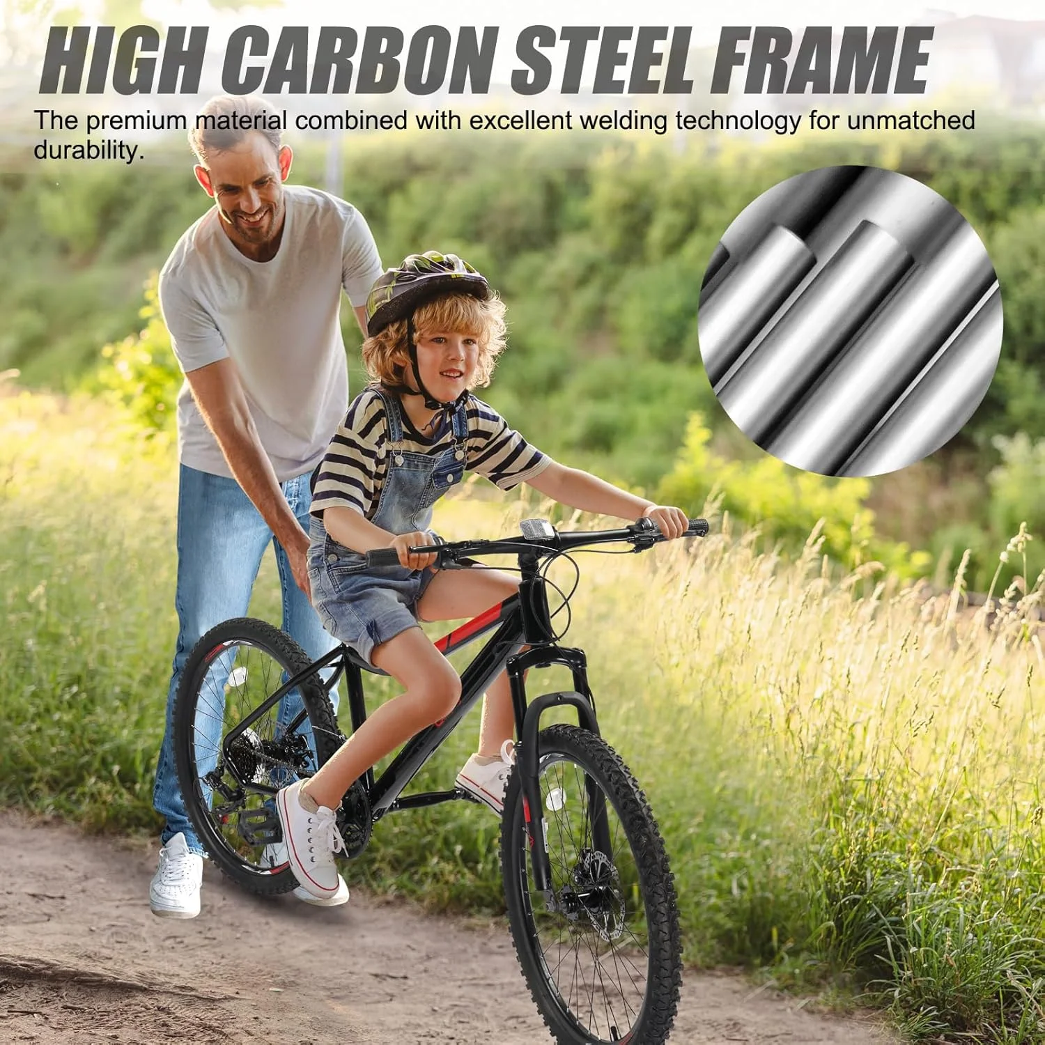 دوچرخه کوهستان 20/24 اینچی، دوچرخه کوهستان زنانه و مردانه با تعویض دنده حرفه ای 7 یا 21 سرعته، اثر ضربه گیری دوبل، زین راحت و ظاهر زیبا