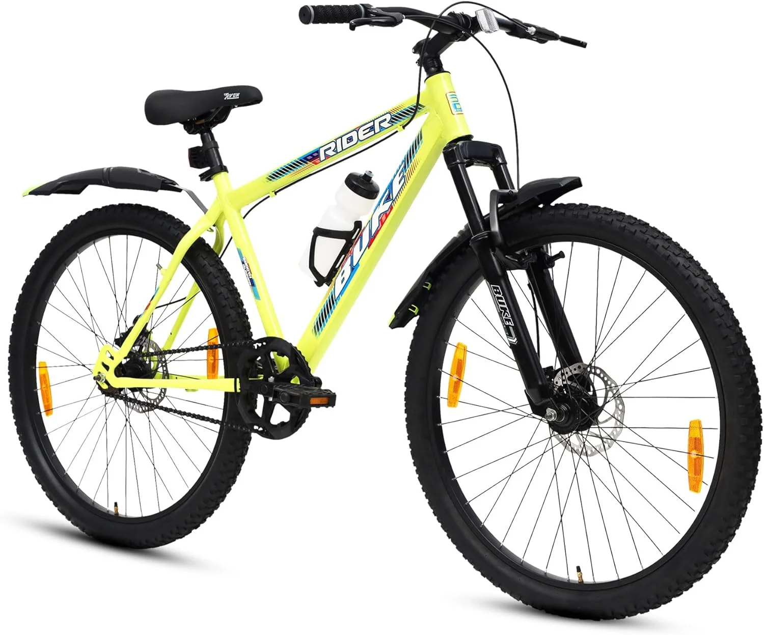 دوچرخه کوهستان شیک سبز رنگ بوک رایدر 27.5T با سیستم تعلیق و ترمز دیسکی