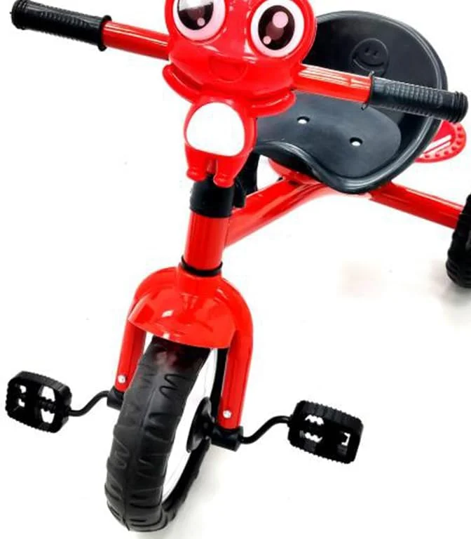 دوچرخه کودک با طرح پلیس، اسباب بازی سرگرم کننده و ایمن برای کودکان نوپا، دوچرخه با طرح پلیس جذاب برای کودکان، مناسب برای ماجراجویی در فضای باز و بازی های تخیلی برای سنین 2-5 سال (قرمز)