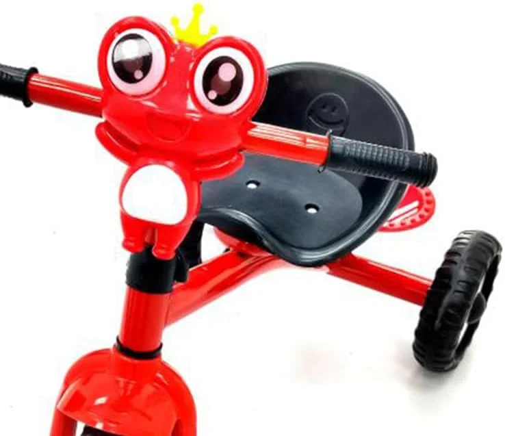 دوچرخه کودک با طرح پلیس، اسباب بازی سرگرم کننده و ایمن برای کودکان نوپا، دوچرخه با طرح پلیس جذاب برای کودکان، مناسب برای ماجراجویی در فضای باز و بازی های تخیلی برای سنین 2-5 سال (قرمز)