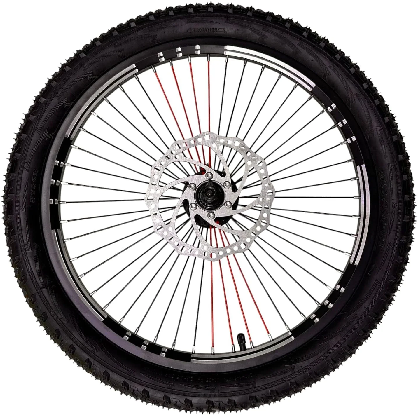 دوچرخه بچه گانه سایز 20 با فریم فولادی، ترمز دیسکی، کمک فنر، لاستیک تیوپی، طراحی فری استایل