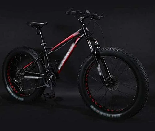 دوچرخه کوهستانی بزرگسال سایز 24 اینچ با فریم فولادی کربنی ارتقا یافته، چرخ های آلیاژ آلومینیوم با لاستیک پهن، ترمز دیسکی، کمک فنر، تایر ترمز دوچرخه دانشجویی