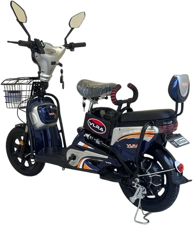 دوچرخه حمل بار آستر - لاستیک ۱۶ اینچی | باتری ۴۸ ولت ۱۲ آمپر و موتور ۳۵۰ وات | ۳ دنده و نمایشگر LED | ۴ کمک فنر | حداکثر سرعت ۴۵ کیلومتر در ساعت | سبک وزن