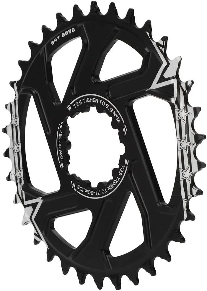 چرخ دنده دوچرخه سواری، لوازم جانبی دیسک مثبت و منفی نصب مستقیم GXP برای دوچرخه کوهستانی و جاده ای