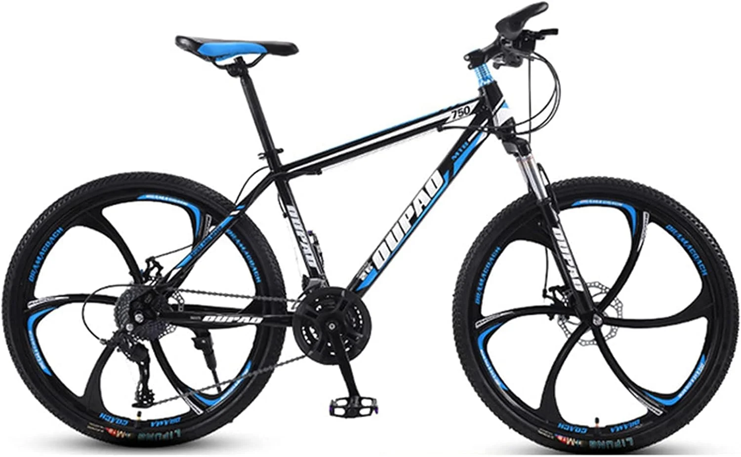 دوچرخه کوهستانی بزرگسال، دوچرخه جاده‌ای خارج از جاده ۲۴ اینچی با ۲۱/۲۴/۲۷ دنده متغیر، کمک فنر، مناسب برای نوجوانان، دانشجویان، آقایان و بانوان، دوچرخه‌سواری ورزشی و مسابقه