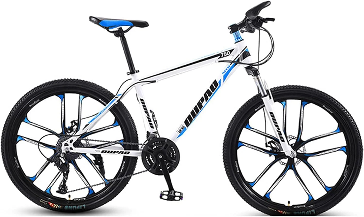 دوچرخه کوهستانی بزرگسال، مناسب جاده و خارج از جاده، سایز 24 اینچ، دارای 21/24/27 دنده با قابلیت تغییر سرعت، کمک فنر برای جذب ضربه، مناسب نوجوانان، دانشجویان، آقایان و بانوان، مناسب ورزش، دوچرخه سواری مسابقه ای