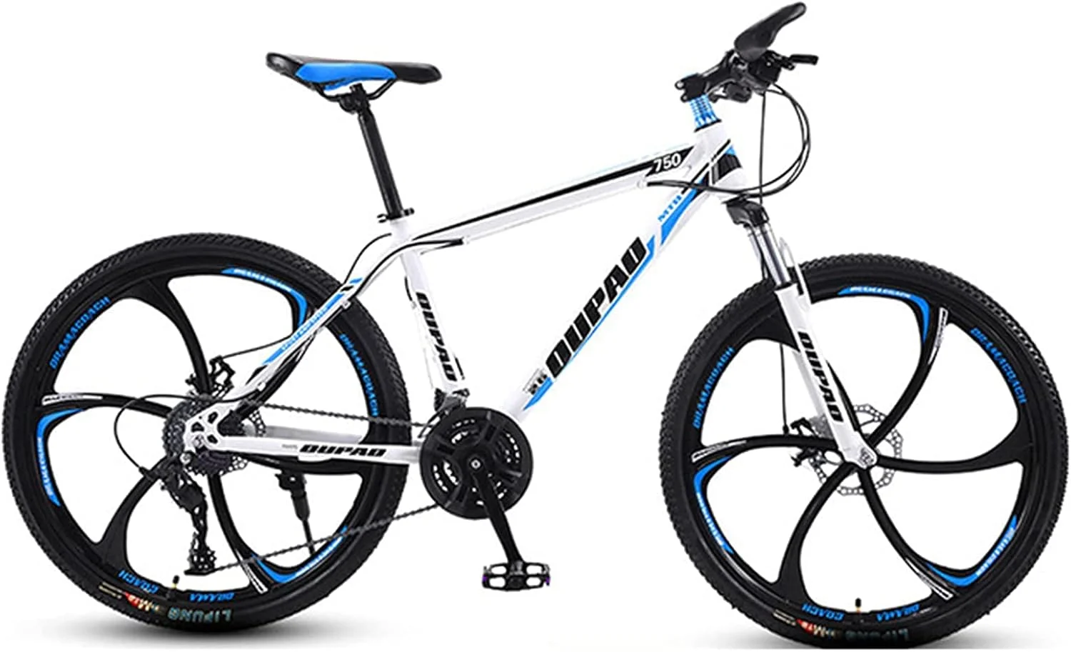 دوچرخه کوهستانی بزرگسال جاده ای 24 اینچ با 21/24/27 دنده متغیر، کمک فنر، مناسب نوجوانان، مردان و زنان، دوچرخه سواری ورزشی، مسابقه ای 10چرخ - 24 دنده